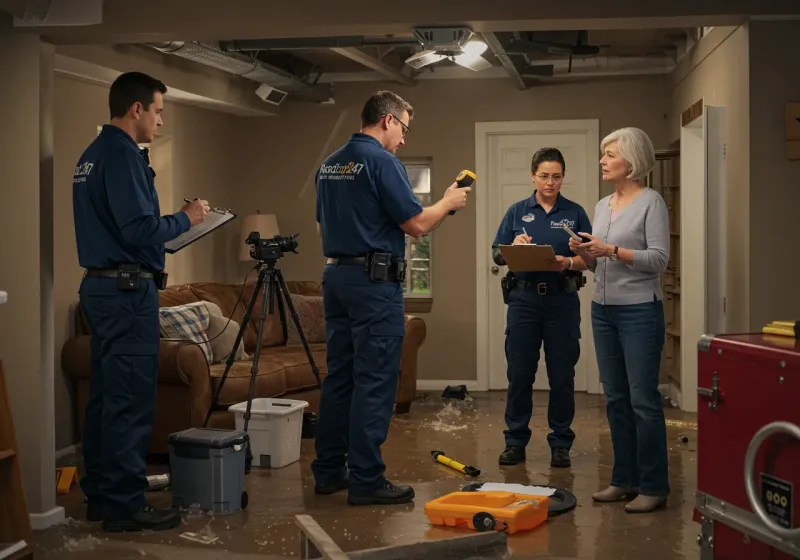Water Damage Assessment and Insurance Documentation process in McGregor, TX