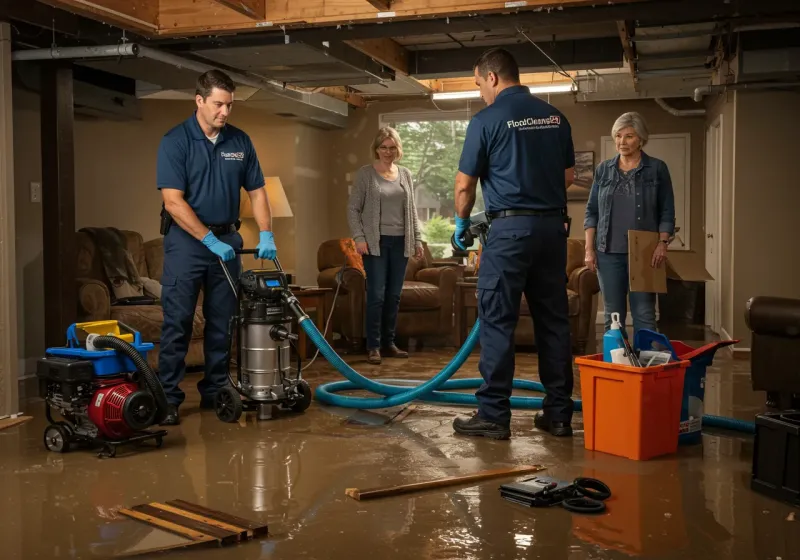 Basement Water Extraction and Removal Techniques process in McGregor, TX