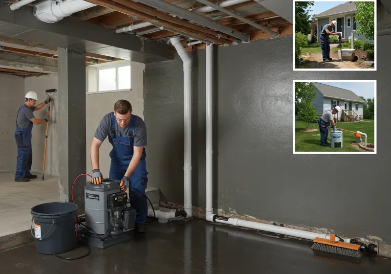 Basement Waterproofing and Flood Prevention process in McGregor, TX